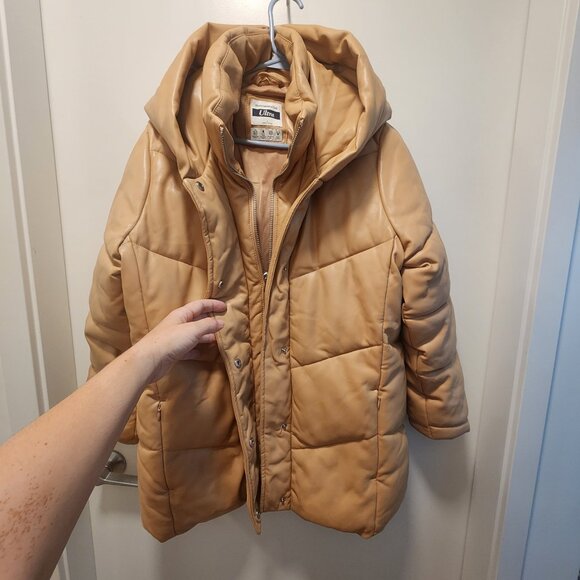 Abercrombie & Fitch Water-Resistant Puffer Jacket with Hood – Size L - Picture 3 of 3